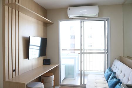 Sala de apartamento para alugar com 1 quarto, 27m² em Perdizes, São Paulo