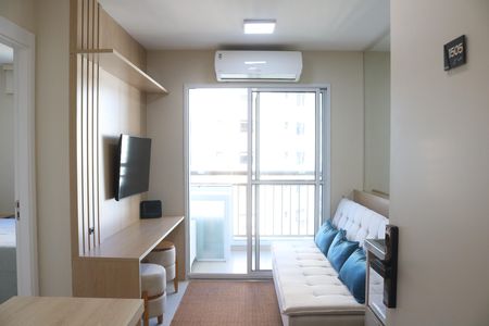 Sala de apartamento para alugar com 1 quarto, 27m² em Perdizes, São Paulo