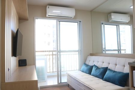 Sala de apartamento para alugar com 1 quarto, 27m² em Perdizes, São Paulo