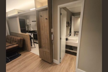 Apartamento à venda com 53m², 1 quarto e 1 vagaBanheiro
