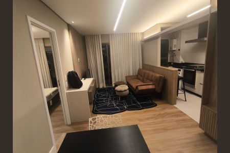 Sala de apartamento para alugar com 1 quarto, 53m² em Alphaville Industrial, Barueri