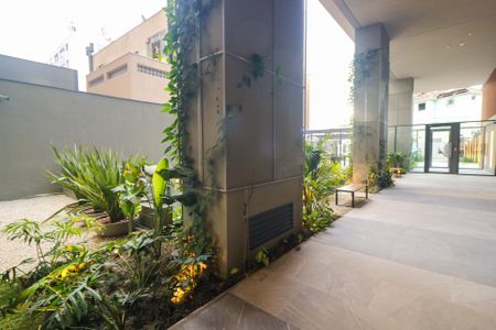 Studio à venda com 23m², 1 quarto e 1 vaga Studio à venda com 23m², 1 quarto e 1 vagaÁrea comum-Jardim