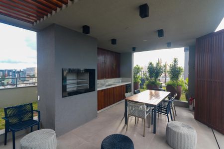 Studio à venda com 23m², 1 quarto e 1 vaga Studio à venda com 23m², 1 quarto e 1 vagaÁrea comum - Churrasqueira