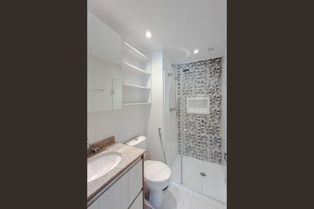 Apartamento para alugar com 70m², 2 quartos e 1 vaga Apartamento para alugar com 70m², 2 quartos e 1 vagaBanheiro da Suíte