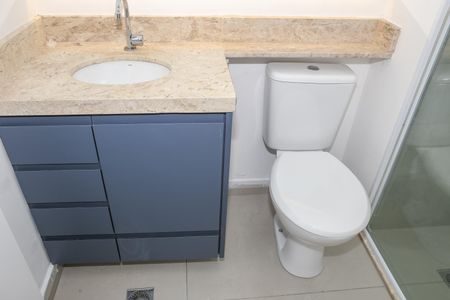 Studio para alugar com 24m², 1 quarto e sem vaga Studio para alugar com 24m², 1 quarto e sem vagaBanheiro