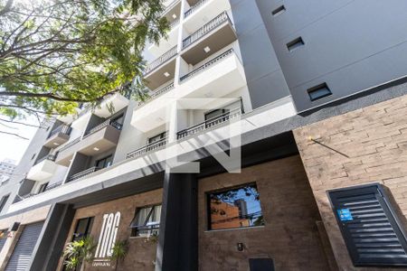 Studio para alugar com 24m², 1 quarto e sem vaga Studio para alugar com 24m², 1 quarto e sem vagaFachada