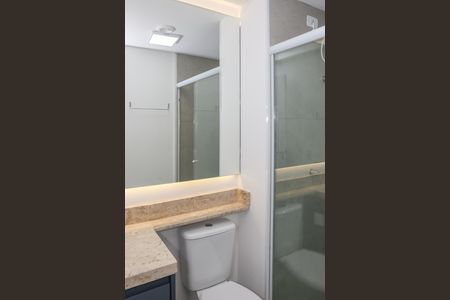 Studio para alugar com 24m², 1 quarto e sem vaga Studio para alugar com 24m², 1 quarto e sem vagaBanheiro
