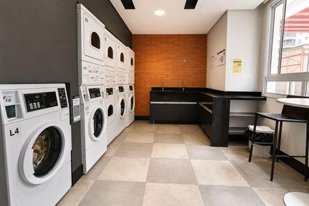 Studio para alugar com 41m², 1 quarto e 1 vaga Studio para alugar com 41m², 1 quarto e 1 vagaLavaderia