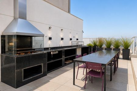 Studio para alugar com 41m², 1 quarto e 1 vaga Studio para alugar com 41m², 1 quarto e 1 vagaChurrasqueira