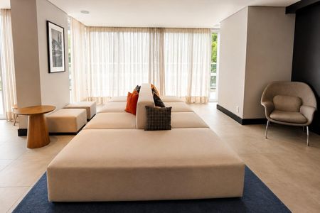 Studio para alugar com 41m², 1 quarto e 1 vaga Studio para alugar com 41m², 1 quarto e 1 vagaSalão de Festas