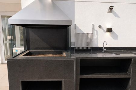 Studio para alugar com 41m², 1 quarto e 1 vaga Studio para alugar com 41m², 1 quarto e 1 vagaChurrasqueira