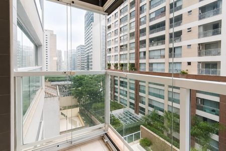 Studio para alugar com 41m², 1 quarto e 1 vaga Studio para alugar com 41m², 1 quarto e 1 vagaVaranda