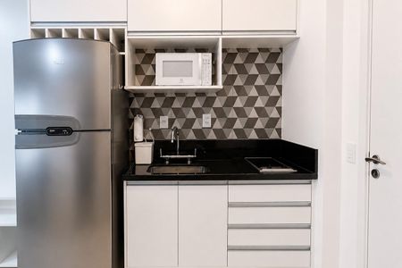 Studio para alugar com 41m², 1 quarto e 1 vaga Studio para alugar com 41m², 1 quarto e 1 vagaCozinha