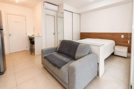 Dormitório de kitnet/studio para alugar com 1 quarto, 41m² em Consolação, São Paulo