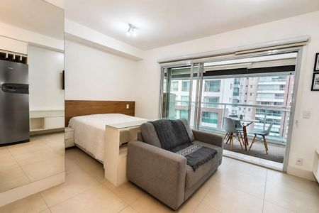 Dormitório de kitnet/studio para alugar com 1 quarto, 41m² em Consolação, São Paulo