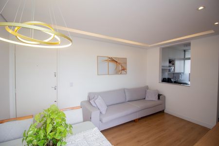 Sala de apartamento à venda com 2 quartos, 55m² em Cabral, Contagem