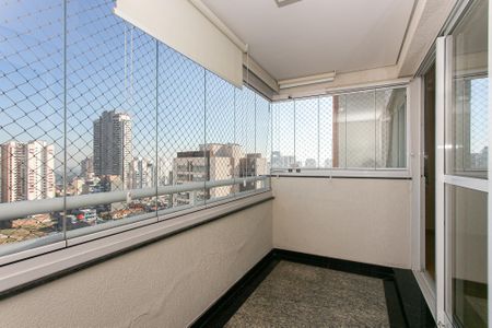 Varanda da Sala de apartamento para alugar com 3 quartos, 112m² em Tatuapé, São Paulo