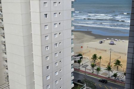 Sala de apartamento para alugar com 1 quarto, 37m² em Boqueirão, Praia Grande