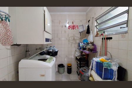Área de Serviço de casa à venda com 3 quartos, 133m² em Santa Maria, São Caetano do Sul