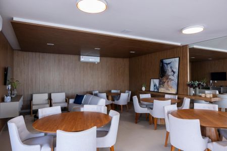 Apartamento para alugar com 66m², 2 quartos e 1 vaga Apartamento para alugar com 66m², 2 quartos e 1 vagaÁrea comum - Salão de festas