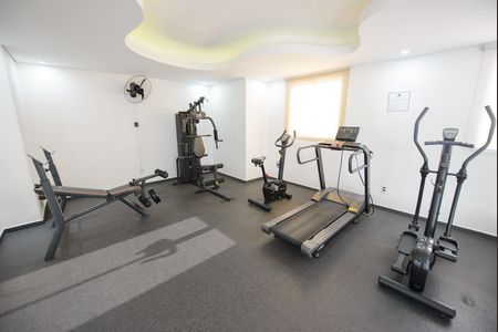Apartamento para alugar com 82m², 3 quartos e 2 vagas Apartamento para alugar com 82m², 3 quartos e 2 vagasÁrea comum - Academia