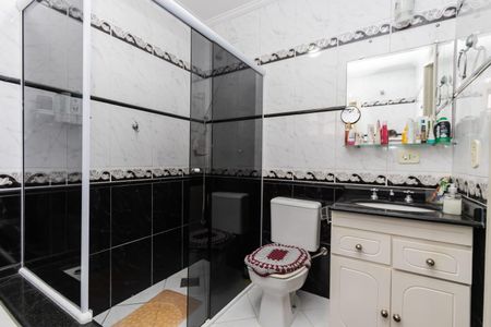 Banheiro da Suíte de casa à venda com 3 quartos, 360m² em Pilarzinho, Curitiba