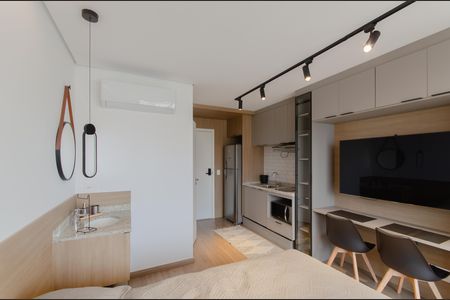 Studio para alugar com 24m², 1 quarto e sem vagaSala/Quarto