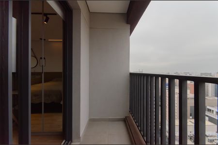 Studio para alugar com 24m², 1 quarto e sem vagaVaranda
