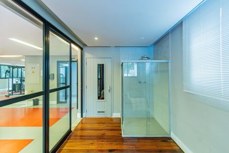 Studio para alugar com 60m², 1 quarto e 1 vaga Studio para alugar com 60m², 1 quarto e 1 vagaÁrea comum - Sauna