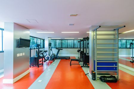 Studio para alugar com 60m², 1 quarto e 1 vaga Studio para alugar com 60m², 1 quarto e 1 vagaÁrea comum - Academia