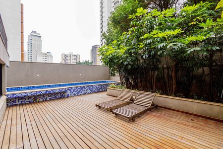 Studio para alugar com 60m², 1 quarto e 1 vaga Studio para alugar com 60m², 1 quarto e 1 vagaÁrea comum - Piscina