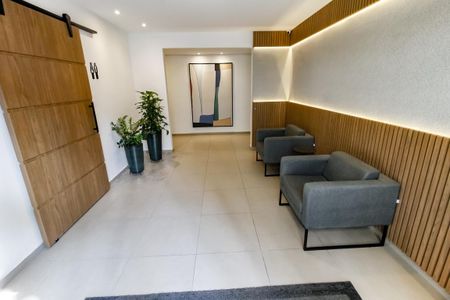 Apartamento para alugar com 26m², 1 quarto e 1 vaga Apartamento para alugar com 26m², 1 quarto e 1 vagaHall de entrada