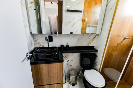 Apartamento para alugar com 26m², 1 quarto e 1 vaga Apartamento para alugar com 26m², 1 quarto e 1 vagaBanheiro