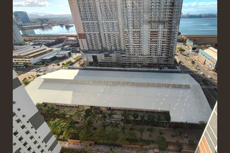 Vista da Sala de apartamento para alugar com 2 quartos, 56m² em Santo Cristo, Rio de Janeiro
