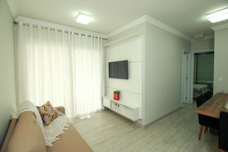 Sala de apartamento para alugar com 2 quartos, 57m² em Jardim, Santo André