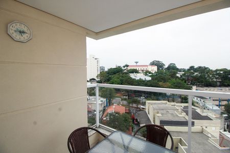 Varanda da Sala de apartamento para alugar com 2 quartos, 57m² em Jardim, Santo André