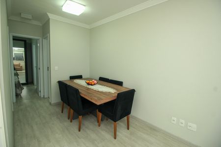 Sala de Jantar de apartamento para alugar com 2 quartos, 57m² em Jardim, Santo André
