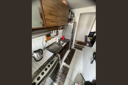 Cozinha de apartamento para alugar com 3 quartos, 59m² em Parque Sao Vicente, Mauá