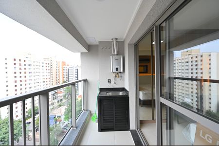 Studio para alugar com 30m², 1 quarto e sem vagaVaranda