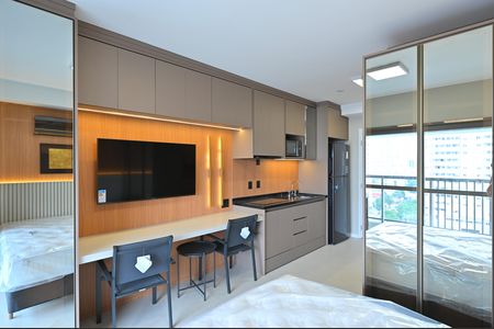 Studio para alugar com 30m², 1 quarto e sem vagaSala/Quarto