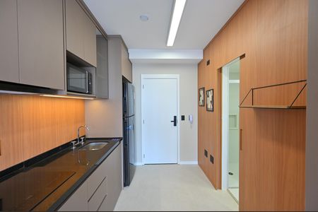 Studio para alugar com 30m², 1 quarto e sem vagaCozinha