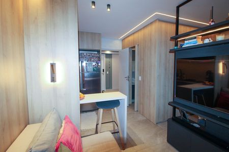 Apartamento para alugar com 31m², 1 quarto e 1 vaga Apartamento para alugar com 31m², 1 quarto e 1 vagaSala