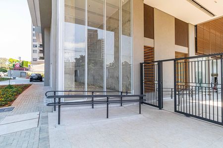 Apartamento para alugar com 31m², 1 quarto e 1 vaga Apartamento para alugar com 31m², 1 quarto e 1 vagaFachada
