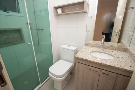 Apartamento para alugar com 81m², 3 quartos e 1 vaga Apartamento para alugar com 81m², 3 quartos e 1 vagaBanheiro da Suíte