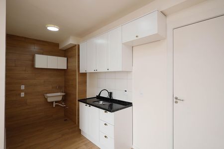 Apartamento para alugar com 39m², 2 quartos e 1 vaga Apartamento para alugar com 39m², 2 quartos e 1 vagaCozinha e Área de Serviço
