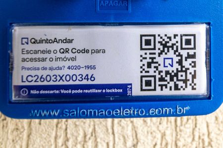 Apartamento à venda com 52m², 2 quartos e 1 vagaÁrea comum - QR Code da lockbox