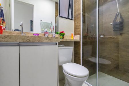 Apartamento à venda com 59m², 2 quartos e 1 vagaBanheiro Social