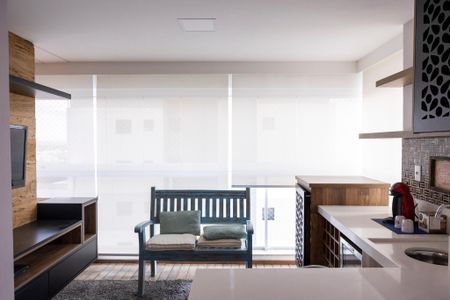 Apartamento para alugar com 55m², 1 quarto e 2 vagas Apartamento para alugar com 55m², 1 quarto e 2 vagasSacada