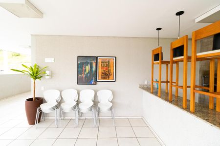 Apartamento à venda com 44m², 2 quartos e 1 vagaÁrea comum - Salão de festas