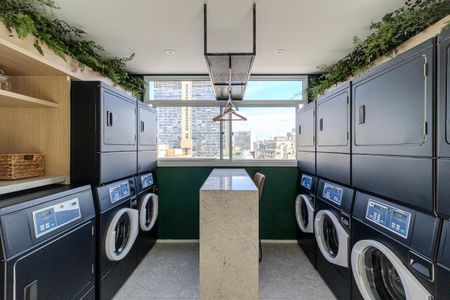 Apartamento para alugar com 40m², 2 quartos e sem vaga Apartamento para alugar com 40m², 2 quartos e sem vagaLavanderia